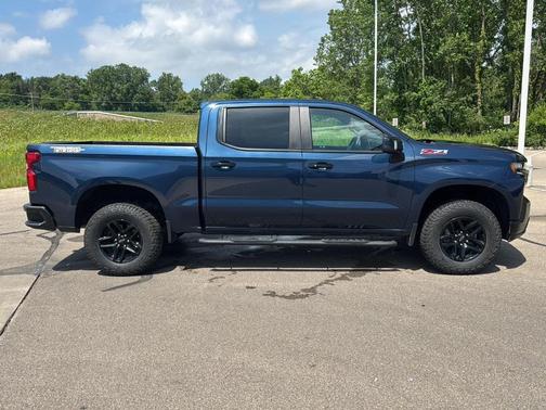 Northsky Blue Metallic 2022 Chevrolet Silverado 1500 Limited LT Trail Boss