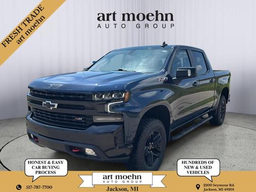 Northsky Blue Metallic 2022 Chevrolet Silverado 1500 Limited LT Trail Boss