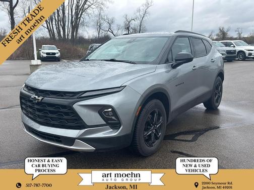 Sterling Gray Metallic 2023 Chevrolet Blazer 2LT