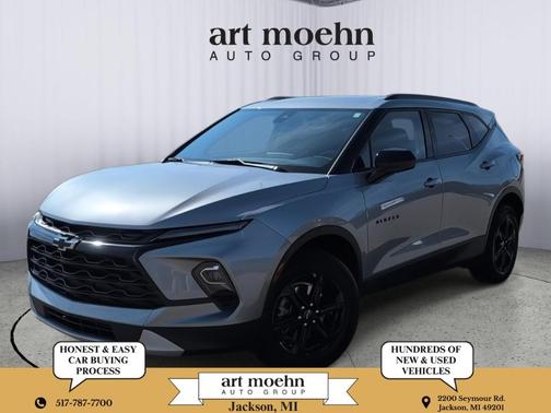 Sterling Gray Metallic 2023 Chevrolet Blazer 2LT