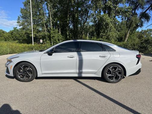 Wolf Gray 2025 Kia K5 GT-Line