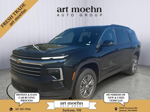 Mosaic Black Metallic 2026 Chevrolet Traverse LT