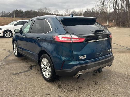 Dark Persian Green Metallic 2020 Ford Edge Titanium