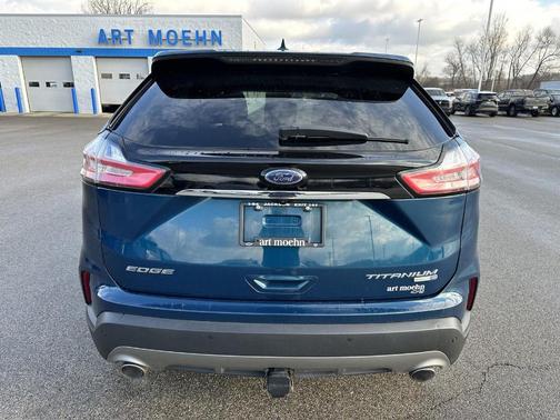 Dark Persian Green Metallic 2020 Ford Edge Titanium