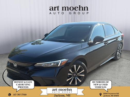 Crystal Black Pearl 2024 Honda Civic EX