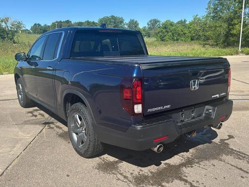 Obsidian Blue Pearl 2022 Honda Ridgeline RTL-E