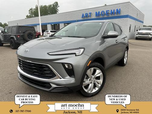 Moonstone Gray Metallic 2025 Buick Encore GX Preferred