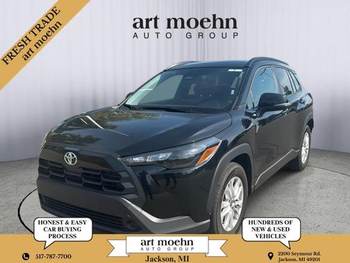 Jet Black 2026 Toyota Corolla Cross LE