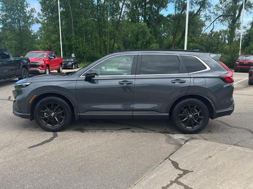 Meteorite Gray Metallic 2023 Honda CR-V Hybrid Sport