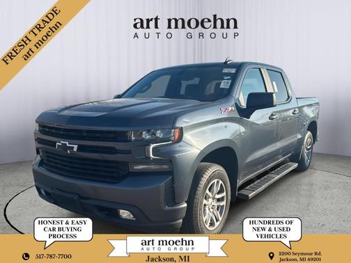 Shadow Gray Metallic 2021 Chevrolet Silverado 1500 RST