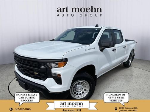 Summit White 2024 Chevrolet Silverado 1500 WT