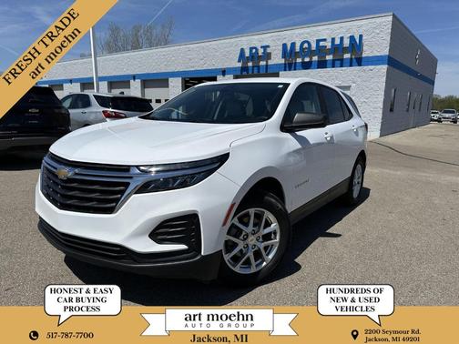 Summit White 2023 Chevrolet Equinox LS