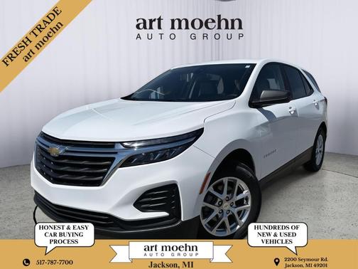 Summit White 2023 Chevrolet Equinox LS