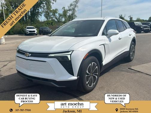 Summit White 2024 Chevrolet Blazer EV eAWD LT