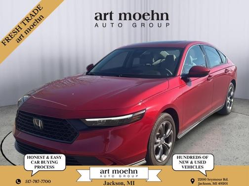 Radiant Red Metallic 2023 Honda Accord EX