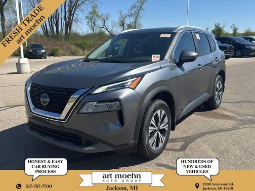Gun Metallic 2023 Nissan Rogue SV