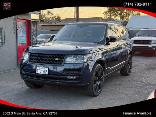 2016 Land Rover Range Rover 5.0L Supercharged