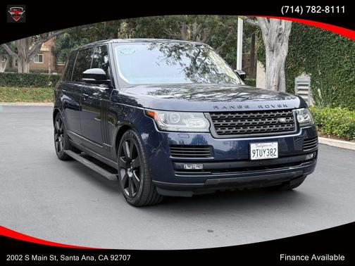 2016 Land Rover Range Rover 5.0L Supercharged