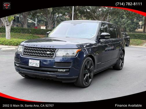 2016 Land Rover Range Rover 5.0L Supercharged