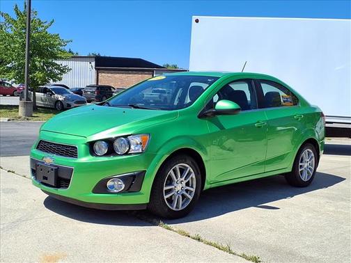 Dragon Green Metallic 2015 Chevrolet Sonic LT