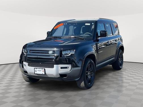 Santorini Black Metallic 2025 Land Rover Defender 110 P300