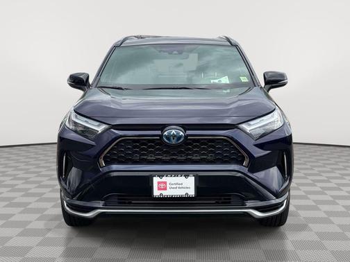 Blueprint/Midnight Black Metallic 2023 Toyota RAV4 Prime XSE