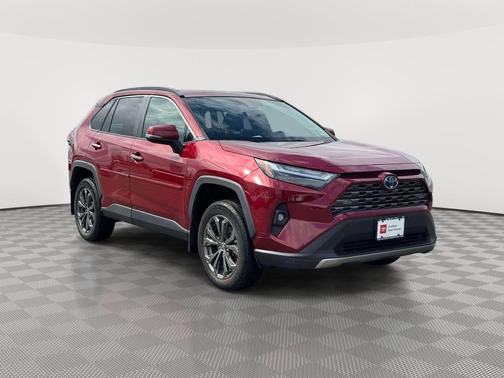 Ruby Flare Pearl 2023 Toyota RAV4 Hybrid Limited