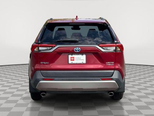 Ruby Flare Pearl 2023 Toyota RAV4 Hybrid Limited