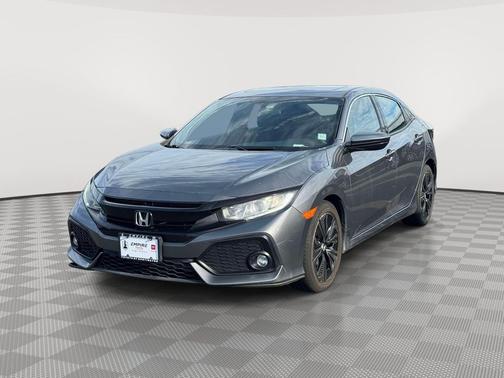 Gray 2017 Honda Civic EX