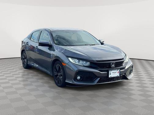 Gray 2017 Honda Civic EX
