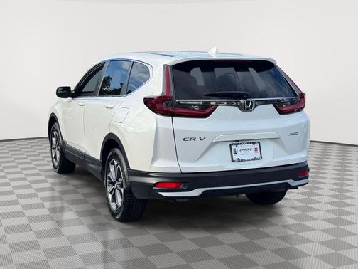Platinum White Pearl 2022 Honda CR-V AWD EX
