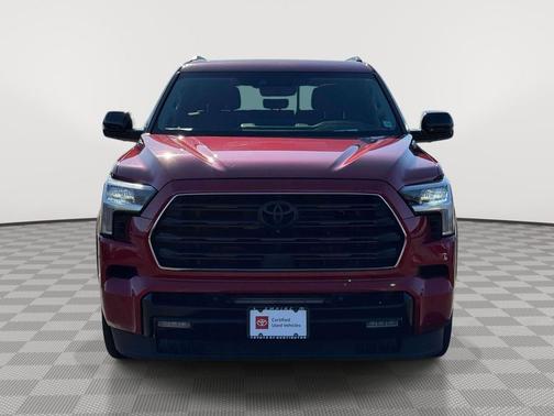 Supersonic Red 2024 Toyota Sequoia Limited