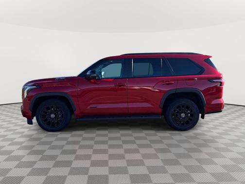 Supersonic Red 2024 Toyota Sequoia Limited