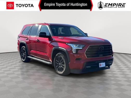 Supersonic Red 2024 Toyota Sequoia Limited