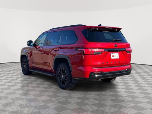 Supersonic Red 2024 Toyota Sequoia Limited