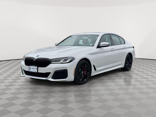 Alpine White 2023 BMW 530 i xDrive