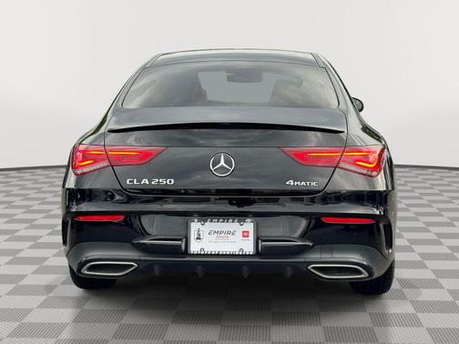 Night Black 2023 Mercedes-Benz CLA 250 4MATIC