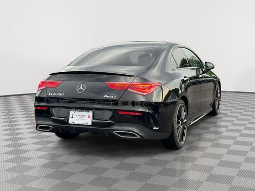 Night Black 2023 Mercedes-Benz CLA 250 4MATIC