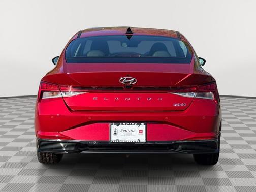 Scarlet Red Pearl 2023 Hyundai ELANTRA HEV Limited