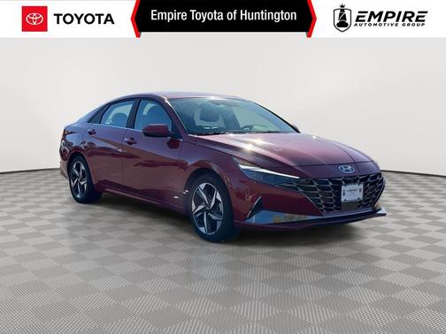 Scarlet Red Pearl 2023 Hyundai ELANTRA HEV Limited