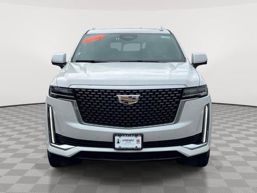 Crystal White Tricoat 2023 Cadillac Escalade ESV Premium Luxury