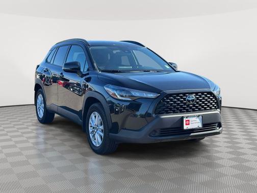 Jet Black 2022 Toyota Corolla Cross LE