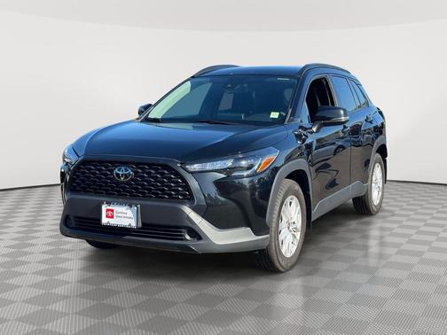 Jet Black 2022 Toyota Corolla Cross LE