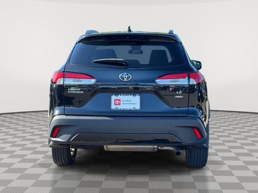Jet Black 2022 Toyota Corolla Cross LE