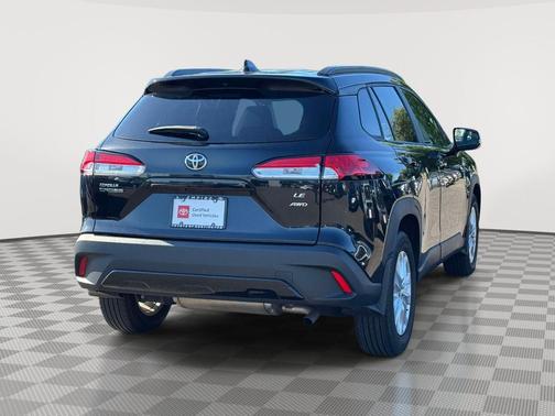 Jet Black 2022 Toyota Corolla Cross LE