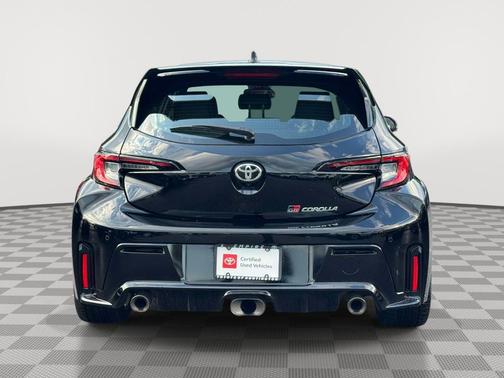 Black 2025 Toyota GR Corolla Premium