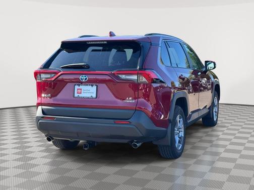 Ruby Flare Pearl 2024 Toyota RAV4 Hybrid LE