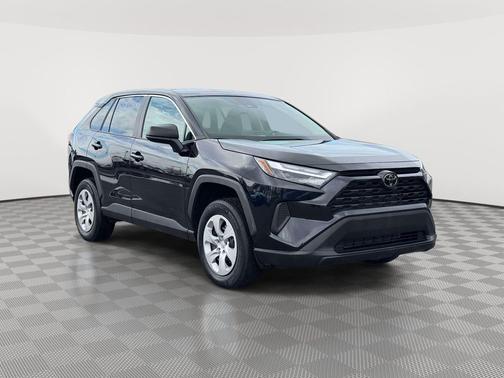 Midnight Black Metallic 2024 Toyota RAV4 LE