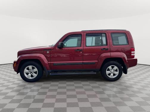 Deep Cherry Red Crystal Pearlcoat 2012 Jeep Liberty Sport