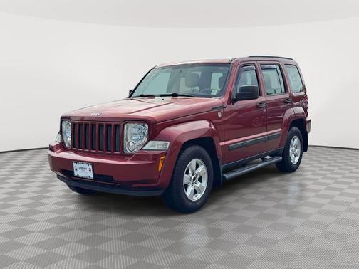 Deep Cherry Red Crystal Pearlcoat 2012 Jeep Liberty Sport